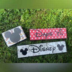 Days Until Disney Cubes